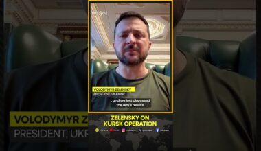 Russia-Ukraine War: Zelensky reacts to heavy fighting in Kursk region | WION Shorts