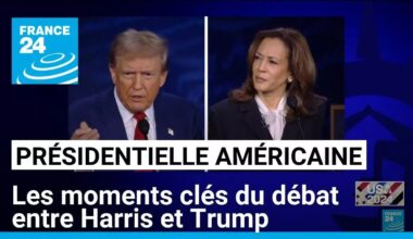 Présidentielle américaine : les moments clés du débat entre Kamala Harris et Donald Trump