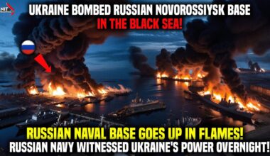 Putin Received Terrible News! Ukraine Suddenly Turned Russian Novorossiysk Naval Base into Hell!