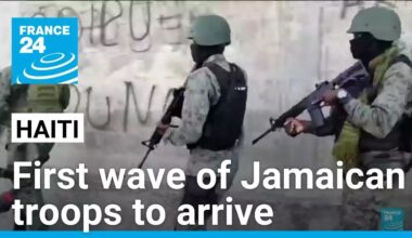 First wave of Jamaican security personnel headed to Haiti • FRANCE 24 English