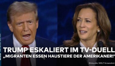 USA: Showdown im TV-Duell! Kamala Harris treibt Donald Trump in die Ecke! Ex-US-Präsident poltert!