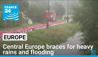 Central Europe braces for heavy rains and flooding • FRANCE 24 English