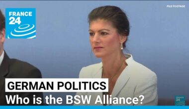 A new influential player in German politics: Who is the BSW Alliance? • FRANCE 24 English