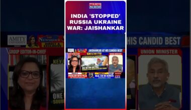 India 'Stopped' Russia Ukraine War To Evacuate Students, S Jaishankar Reaffirms #shorts