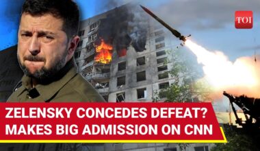 Zelensky Admits Losing War To Putin? 'Russia Gaining Because West Slow With Weapons...' | Watch