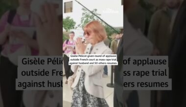 Gisèle Pélicot applauded outside French court as mass rape trial resumes