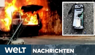 LIBANON: Nach Pager-Attacke! Neue Welle von Explosionen! Walkie-Talkies fliegen in die Luft I STREAM