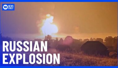 Massive Explosion IN Russia After Ukrainian Drone Strikes | 10 News First