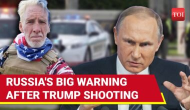 Russia's Chilling Warning To U.S. Over Trump Shooter's Ukraine Link; 'Playing With Fire...' | Watch