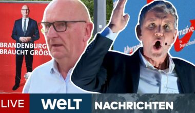 BRANDENBURG: Wahlkampf im Endspurt! AfD-Höcke wirbt um Stimmen - Woidke zeigt Kampfgeist | LIVE