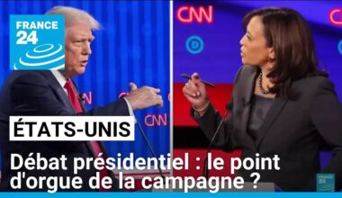 Débat présidentiel Trump/Harris : le point d'orgue de la campagne électorale ? • FRANCE 24