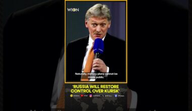 Russia-Ukraine War: Kremlin Says Russia Will Return Control Over Kursk Region | WION Shorts