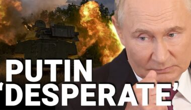 Putin 'desperately' trying to regain initiative with Kyiv strikes after Kursk losses | Leigh Turner