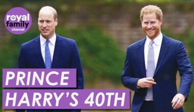 Prince Harry Receives 40th Birthday Message From the Royal Family