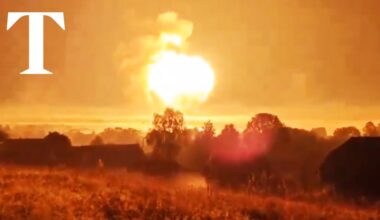 Huge explosion rocks Russia after Ukraine attack