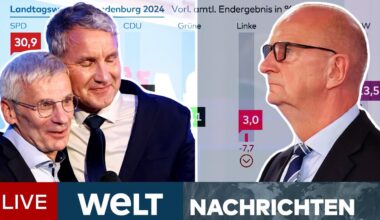 SCHICKSALSWAHL IN BRANDENBURG: Woidke verschafft Scholz Luft - Katastrophe für Grüne, Linke & FDP