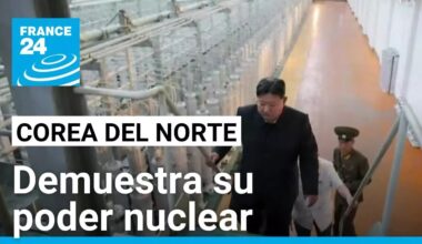 Corea del Norte exhibe imágenes de su planta de enriquecimiento de uranio • FRANCE 24 Español