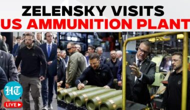 LIVE | Ukrainian President Zelensky Visits US Scranton Ammunition Plant | Russia-Ukraine War | Putin