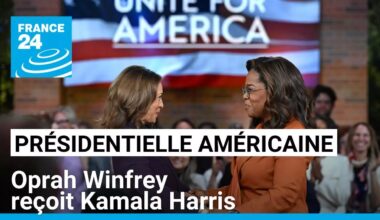 Présidentielle américaine : Oprah Winfrey reçoit Kamala Harris • FRANCE 24