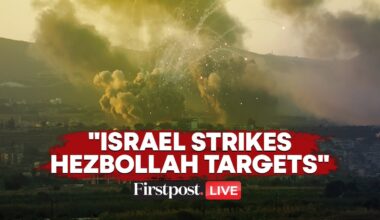 LIVE: Israeli Military Says it Hit 1,300 Hezbollah Targets in Lebanon | Israel Hezbollah Conflict