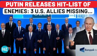 Putin's New List Of Enemy Nations, But 3 NATO & EU Members Missing: Watch Who | Ukraine, Russia, USA