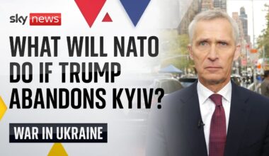 NATO boss Jens Stoltenberg says military support for Ukraine must continue | Ukraine War