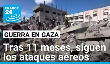 Ataques israelíes al norte de la Franja de Gaza dejan al menos 20 muertos • FRANCE 24 Español