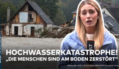 HOCHWASSER: Katastrophale Lage in Österreich, Polen und Tschechien! Keine Entwarnung für Deutschland