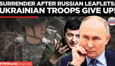 Putin's Leaflets Break Ukrainian Morale, Zelensky Struggles to Hold Forces | Times Now World