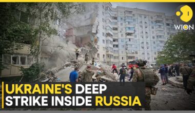 Russia-Ukraine War: Drones Strike Deep Inside Russia, Destroying Key Arsenal | World News | WION