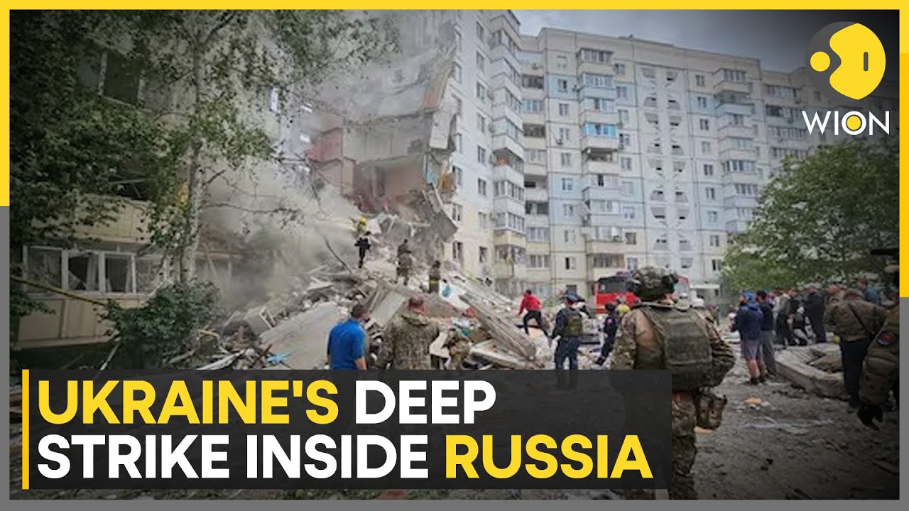 Russia-Ukraine War: Drones Strike Deep Inside Russia, Destroying Key Arsenal | World News | WION