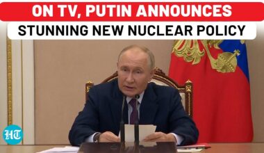 Putin's Massive Change To Nuclear Attack Policy: Threat Against USA Letting Ukraine Do Deep Strikes?