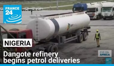 Nigeria's Dangote refinery begins petrol deliveries • FRANCE 24 English