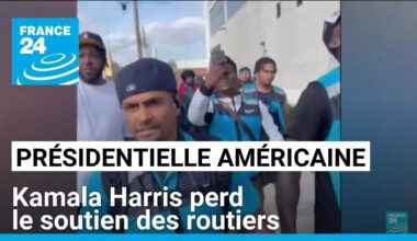 Kamala Harris perd le soutien des routiers, une première depuis 1996 • FRANCE 24