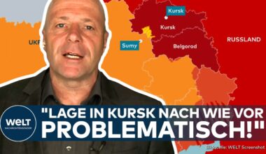 UKRAINE-KRIEG: "Zur Gegenoffensive ausgeholt!" Putins Plan zur Rückeroberung von Kursk!