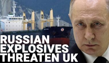 Russian ship stuck off UK coast has explosive power greater than Beirut blast