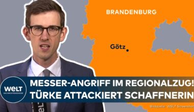 BRANDENBURG: Messerattacke im Regionalzug in Götz! Türke geht auf Schaffnerin los!