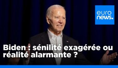 Les accusations de sénilité contre Joe Biden sont-elles exagérées ? | euronews 🇫🇷