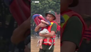 Thousands evacuated from flood-hit Vietnam after Typhoon Yagi