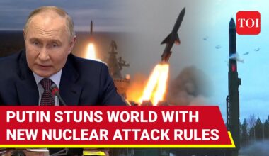 Putin Shocks World: Tweaks Russia's Nuclear Attack Policy After Ukraine's Cruise Missiles Threat