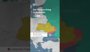 Fast 1000 Tage: Der Ukraine-Krieg im Zeitraffer | #Short #Shorts #Kreig #Ukraine #Russland