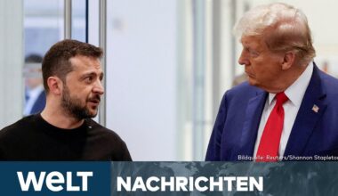 UKRAINE-KRIEG: "Es braucht zwei für einen Tango" – Trump trifft sich mit Selenskyj | WELT STREAM