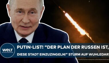 UKRAINE-KRIEG: Putin-List! "Der Plan der Russen ist, diese Stadt einzuzingeln!" Sturm auf Wuhledar!