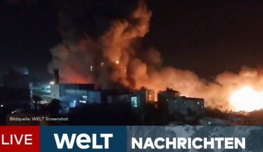 LIBANON: Schockwelle in Beirut! Israel setzt Luftangriffe fort! UN warnt vor Flächenbrand! I STREAM