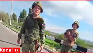 "Go to your country" - scandal between Moldovan citizen singing Ukrainian music and Russian soldiers