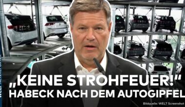 AUTOINDUSTRIE: "Lieber keine Maßnahmen als Strohschüsse" – So lief Robert Habecks Autogipfel