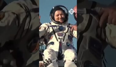 Astronauts return to Earth after longest stay on ISS