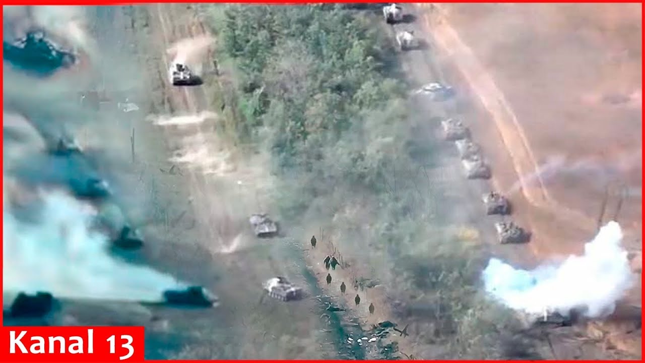 Another pyrrhic victory of Russians in Ukraine, Russians were trapped with about 100 equipment