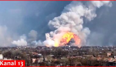 Thousands of tons of Belarusian missiles explode, destroyed in huge depot that Ukraine hit in Russia