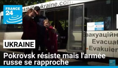 Ukraine : la ville de Pokrovsk résiste mais l'armée russe se rapproche • FRANCE 24